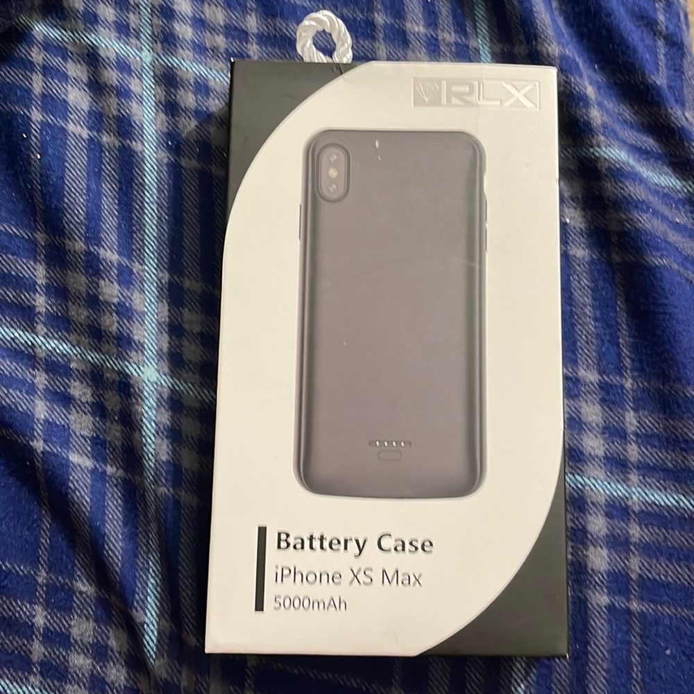 iPhone Xs Max 5000mAh Smart Charging Case Portable Rechargeable Battery Pack